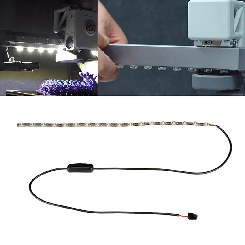 Accesorii DIY pentru imprimantă 3D Pentru Bambu Lab A1/A1Mini Bandă luminoasă LED Ra95 Lumină de umplere 24V Lumină albă rece super luminoasă