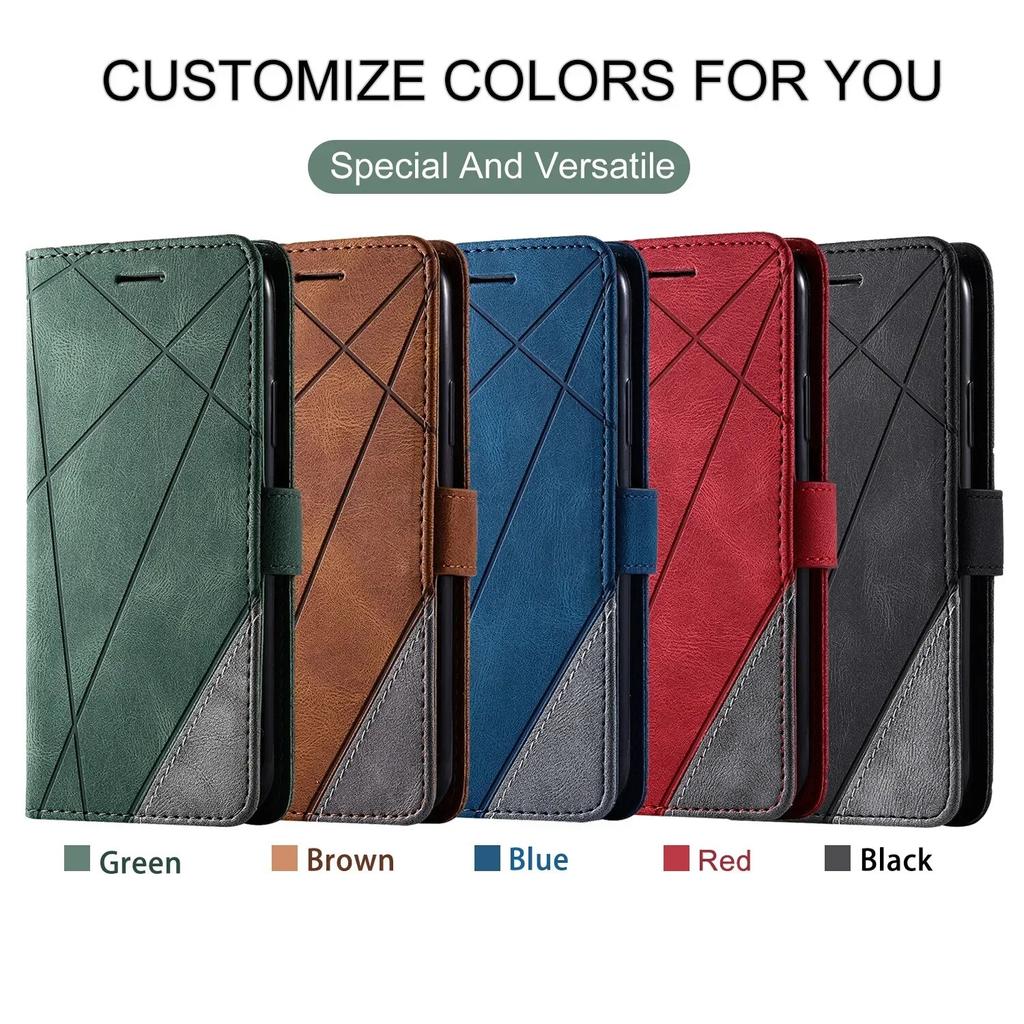 Flip Leather Case For Samsung Galaxy A6 A7 A8 J8 J4 J6 Plus 2018 J3 J5 J7 2017 J330 J530 J730 Holder Wallet Stand Phone Cover