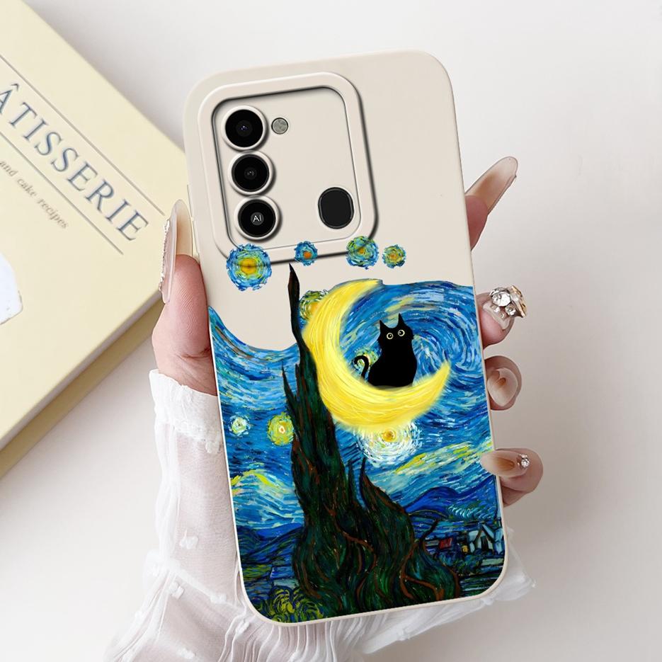 For Tecno Spark 8C Case KG5k KG5j KG5n Luxury Candy Painted Cover Soft TPU Shell For Tecno Spark Go 2022 KG5 Spark8C Phone Cases
