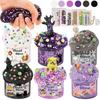 Kit Slime al Burro Fango Nuvola Soffice Putty di Cristallo Giocattolo Fai-da-te per Alleviare lo Stress per Bambini