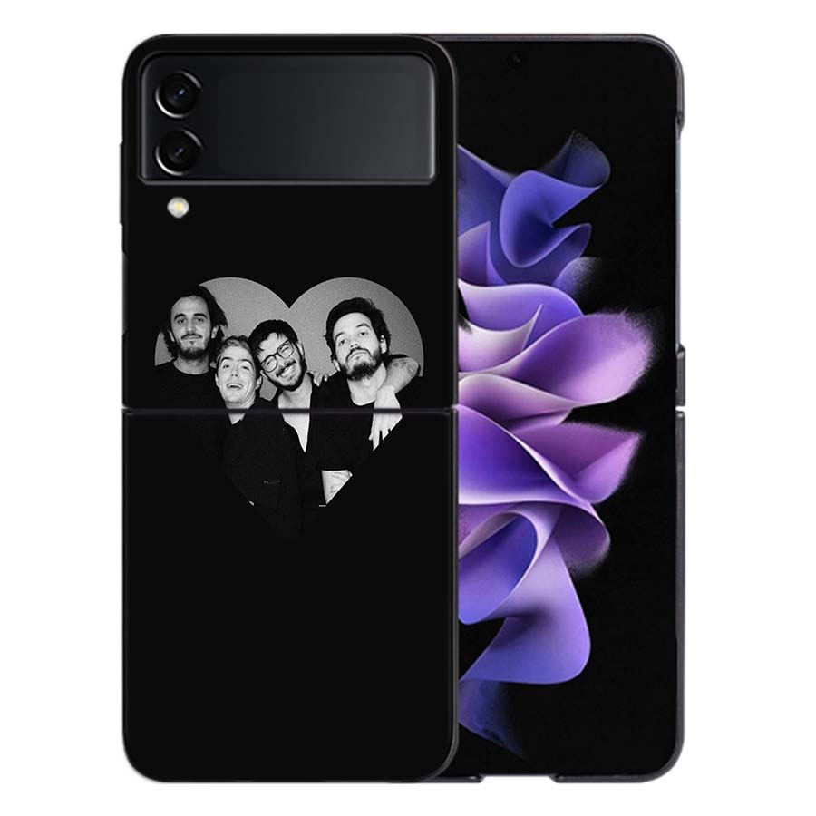 M-Morat Band Phone Case For Samsung Z Flip 6 7 5G Galaxy Z Flip 5 4 3 5G Cases Shockproof Hard Cover TPU