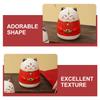 Desktop Toothpick Container Fortune Cat Style Multi Purpose Storage for Toothpicks and Small Items Cute Toothpick Holder