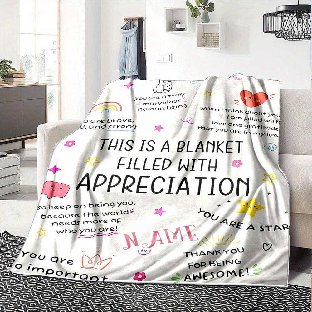 Home Blanket Fashion Home Blankets Used For Chair Office Sofa Bed Camping Soft And Warm Giving Friends And Relatives Birthday Gifts Graduation Gifts