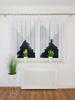 Ready-made Curtain with Beads - White