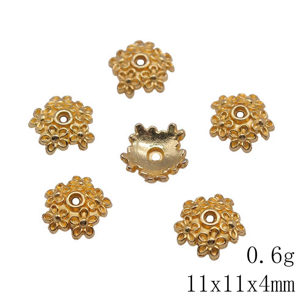 New Year's Day Jewelry Findings And Components Mini Torus Spacer Beads Accessories Parts Art Supplies Accessories Accessories