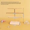 Metal Earrings Display Stand 52 Holes Necklace Bracelet Anklet Stud Holder  Desktop