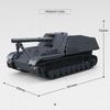 NO.300039 767pcs SD.KFZ.165 HUMME Model  Building Blocks MOC Military Educational Toys for And Adults