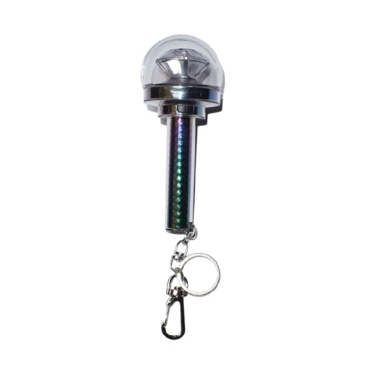 Handy LED Light Keychain For Fans And Event Goers Compact Designs With Multiple Color Options And Easy Battery Access
