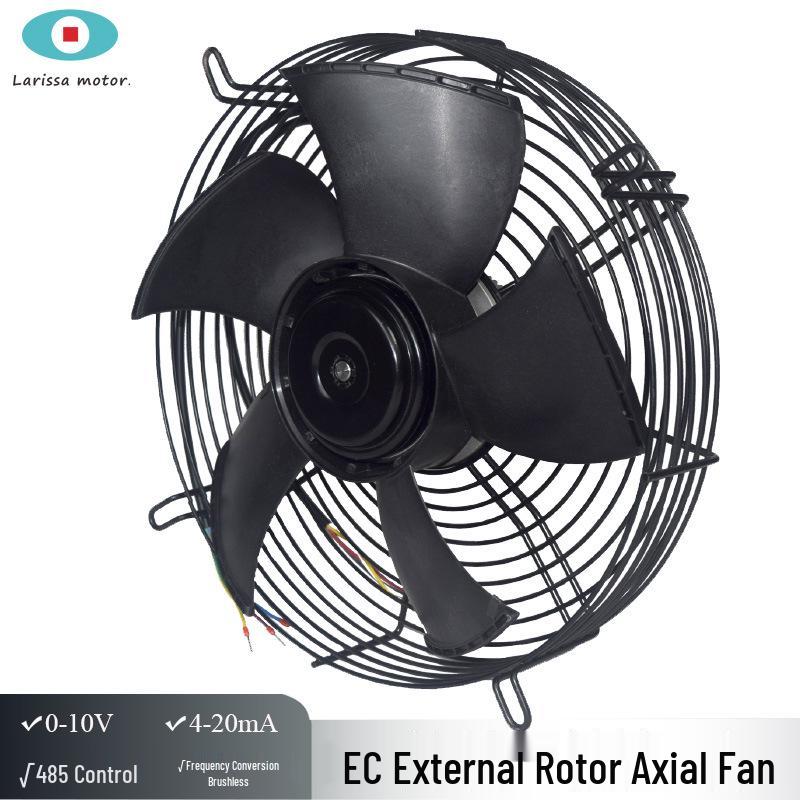 High-Efficiency Low-Noise Silent EC Axial Fan for Heat Dissipation EC Motor 200mm 220V