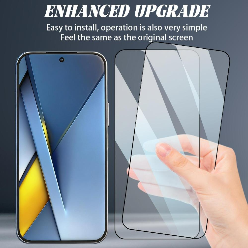 3/2/1Pcs for POCO F8 Pro 9H Glass for Xiaomi POCO F8 Ultra Tempered Glass Phone Protective HD Dust Free Screen Protector POCO F8