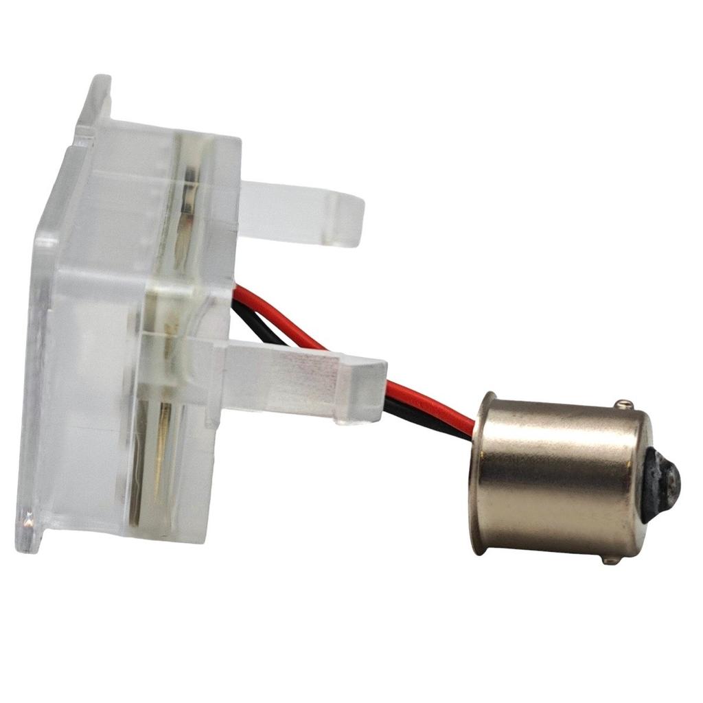 LED-nummerskyltljus 650lm Kompatibel med Opel Astra G 12V Off-Road