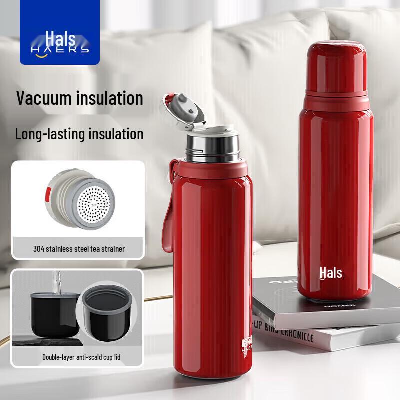 HAERS 316L Stainless Steel Insulated Water Bottle