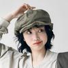 Beret Retro Cloud Hat Women's Face Show Small Artistic Painter Hat Versatile Simple Vintage Short Eaves