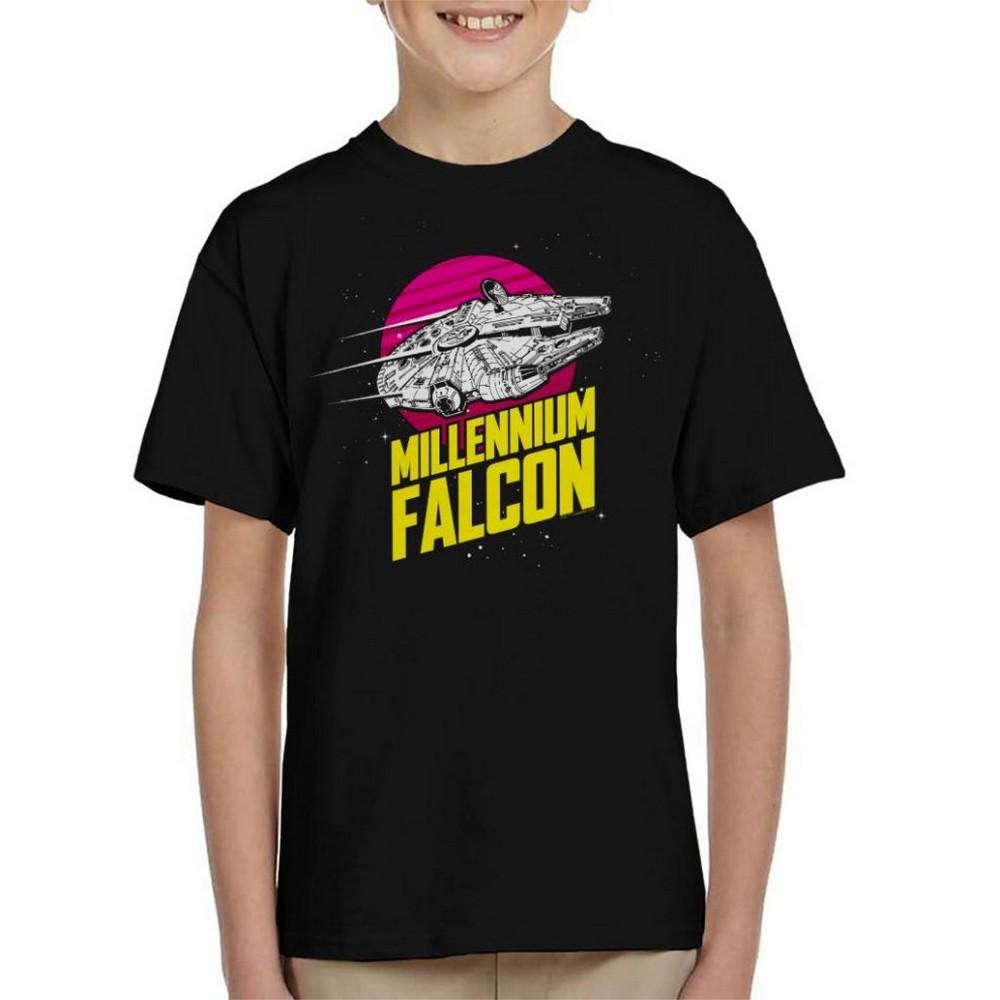 STAR WARS Childrens/Kids Millennium Falcon T-Shirt