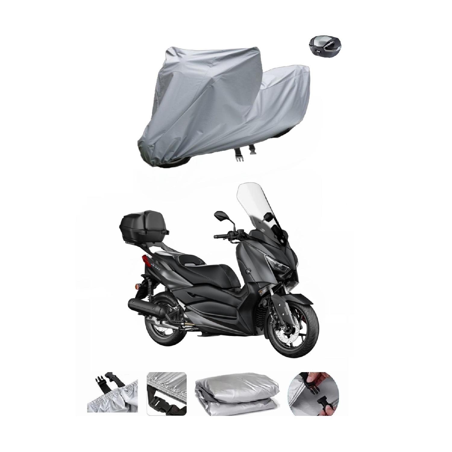 

Yamaha Xmax 250 Motorcycle Tarpaulin Rear Bag Compatible Tarpaulin, Cover