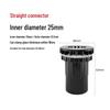 UPVC Fish Tank Plumbing Fittings: Hard Water Pipe Connector & Elbow Tee (Black)
