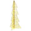 Christmas Tree with 100 LEDs Warm White 120 Cm PET
