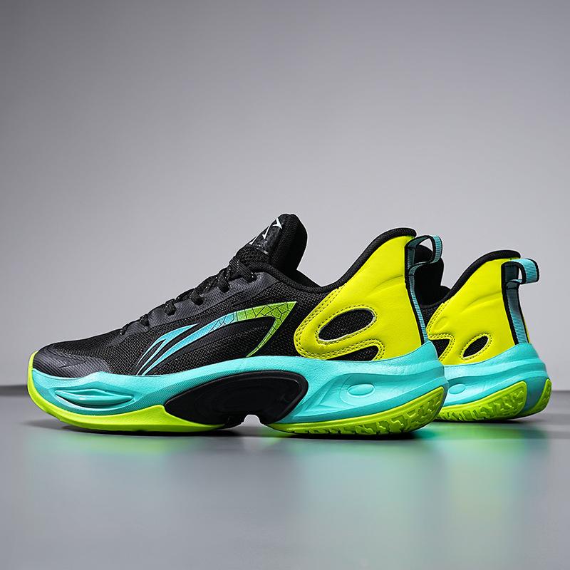 Special Basketball Shoes 2025 New Mesh Breathable Sports Sports Students Ultra-light Shock Absorption Running Shoes Friction Sound