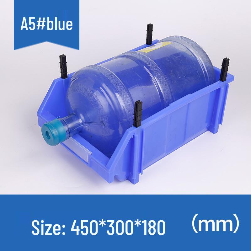 Thickened Modular Plastic Storage Box for Hardware & Electronic Components with Slanted Opening
