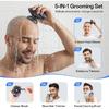 Electric Razor for Men, Head & Body Hair Shaver for Men, Cordless Rechargeable Wet/Dry Bald Head & Groin Waterproof Razor with Rotary