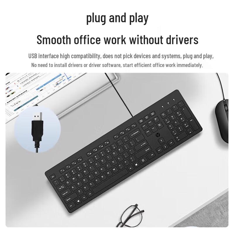 HP K330 Wired Office Keyboard