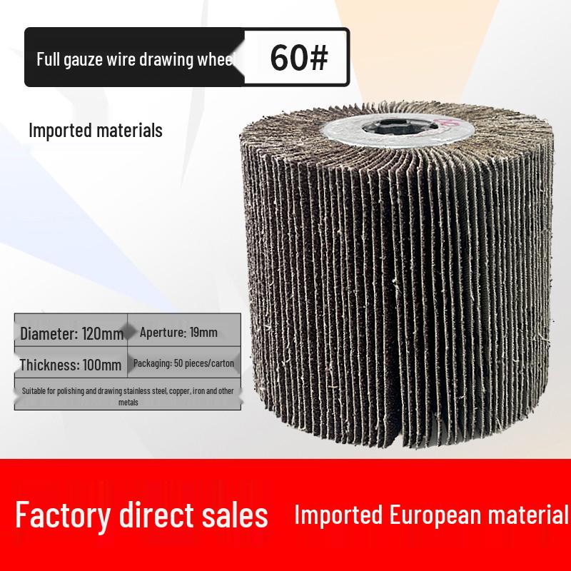 Stainless Steel & Nylon Fiber Polishing Wheel for Metal Scratch Removal