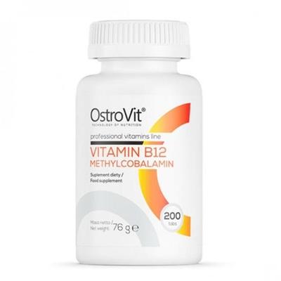 OstroVit Vitamin B12 Methylcobalamin, 200 Tabs