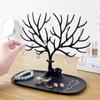 Deer Plastic Holder Tree Shape Jewelry Organizer Ring Display Tools Jewelry Display Rack Ornament