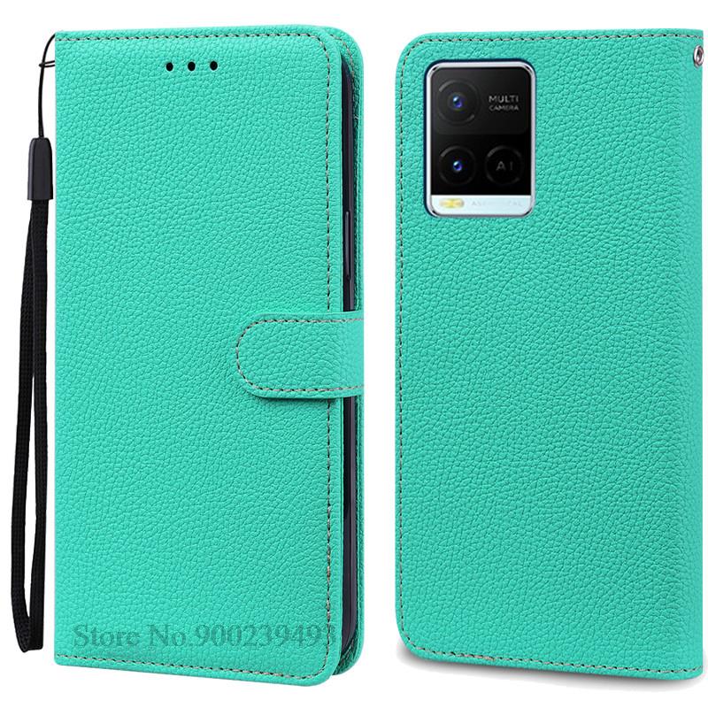 For Vivo Y21 2021 Y21S Deksel Lommebok Flipdeksel For Vivo Y33S Y33T Y32 Y21T Y21E Y21A Y21G VivoY21 Silikondeksel Coque Fundas Etui