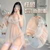 Sexundertøy Sexy brudekjole Brudeuniform Hot Mesh Perspektiv Blonder Seduction Pyjamassett F501