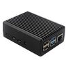 Geeekpi Raspberry Pi 4 İçin Fanlı Soğutuculu CNC Alüminyum Kasa Pi 4B İçin
