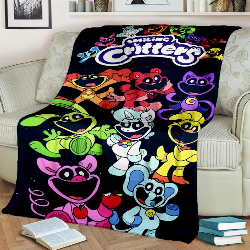 29 Style New Cute S-Smiling C-Critters Catnap Craftycorn Cartoon Blanket,Soft Throw Blanket for Home Bedroom Bed Sofa Kids