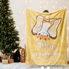1pc Funny Birthday Gifts for Mom Charging Cat Blanket for Mom Gifts for Mom from Daughter and Son Mother's Day Christmas Gifts for