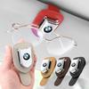 Multifunction Car Sun Visor Glasses Clip Leather Eyeglasses Clip For E46 E39 E90 E60 E30 F10 F11 F20 F30 G20 G30 X1 X3 X5 Z4
