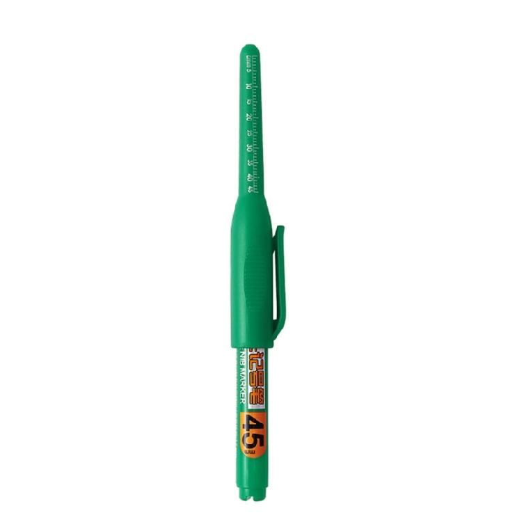 

Long Head Marker Pen 45mm Long Tip Deep Hole Marker Water Resistant for Metal Wood Glass Ceramics Woodworking Marking зелёный