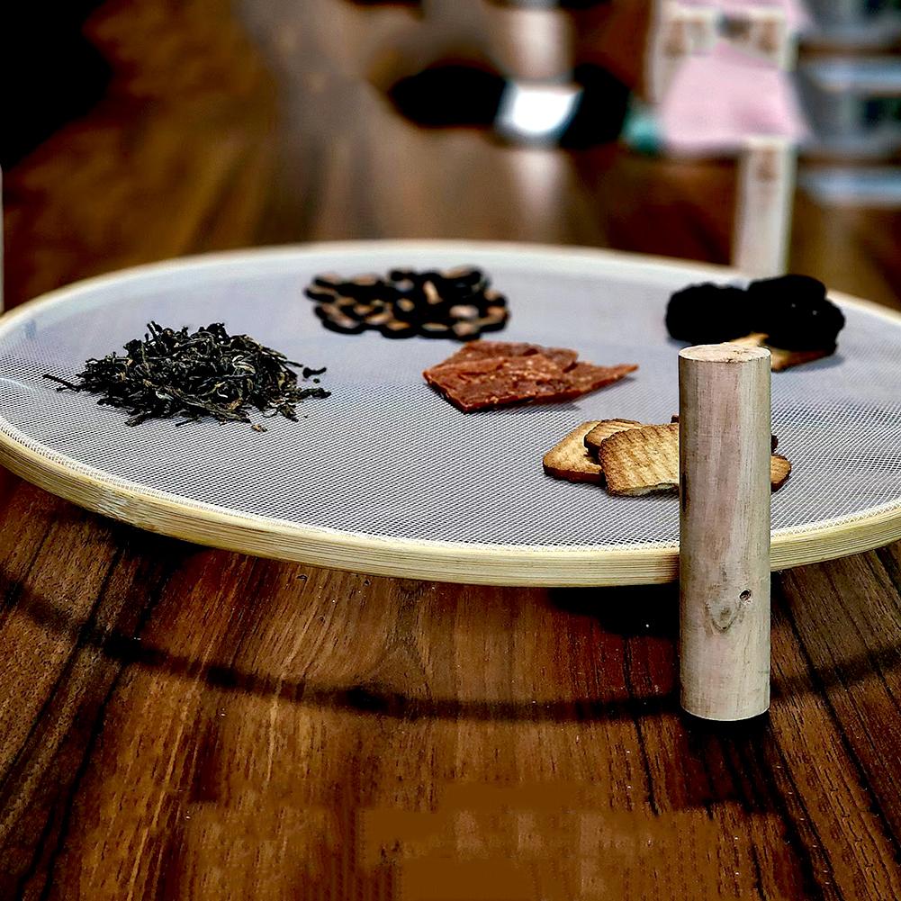Dry Plate For Pasta Large Capacity Handmade Wood Drying Plate For Home