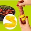 2pcs Plastic Sausage Cutter Spiral Hot Dog Mold Kitchen Gadget Hot Dog Slicer  BBQ