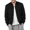 Suede Stand-Up Collar Men's Button Cardigan Jacket - Autumn/Winter Retro American Casual Outerwear