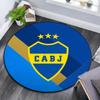 Club Atletico Boca Juniors3 Round Area Rug,Carpet Rug for Living Room Bedroom Sofa Playroom Decor,Non-slip Floor Mat