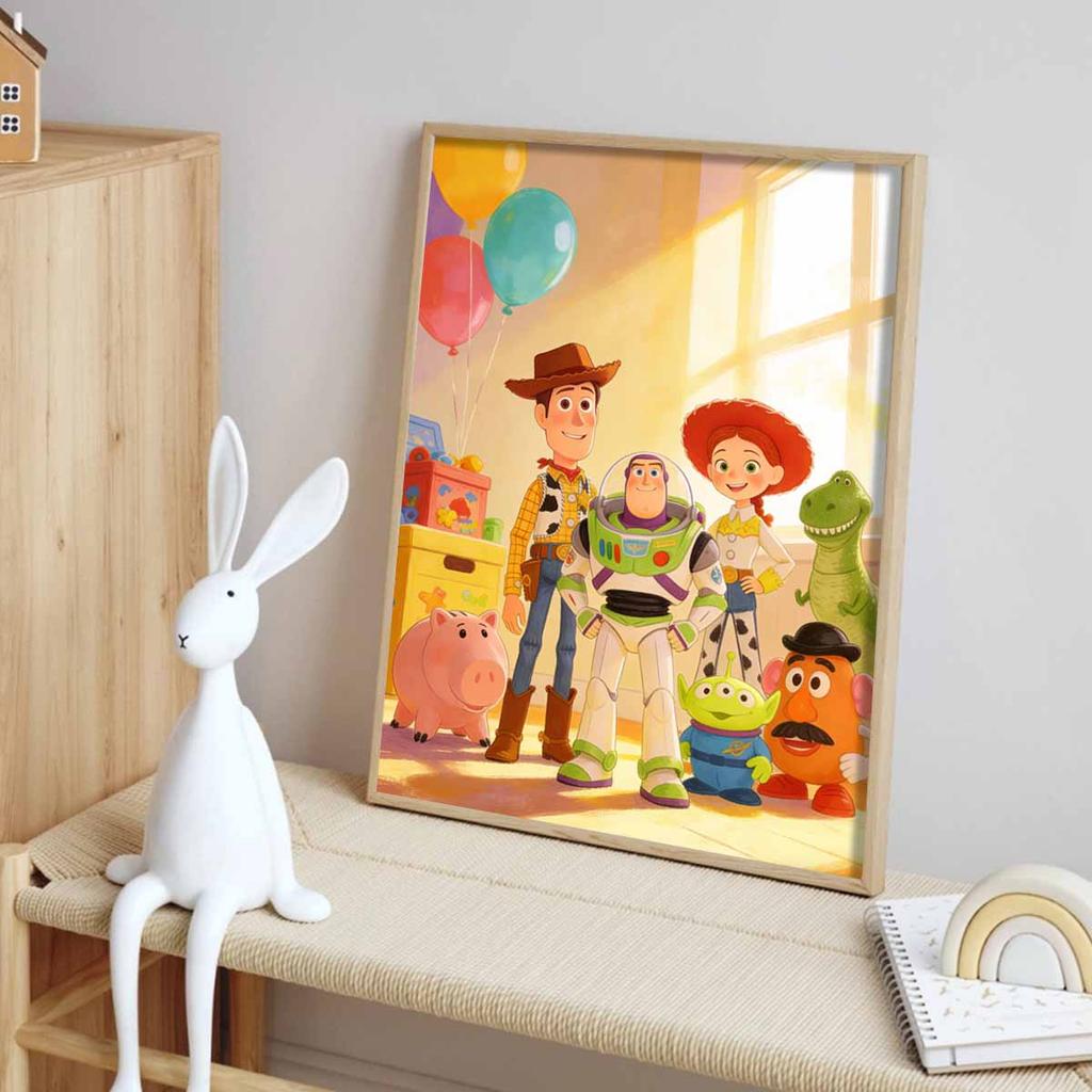Disney Diamond Painting 5D DIY Full Circle Diamond Painting Kit Home Bedroom Wall Decor Crafts Toy Story Woody Buzz Jessie Rex Piggy Alien Potato