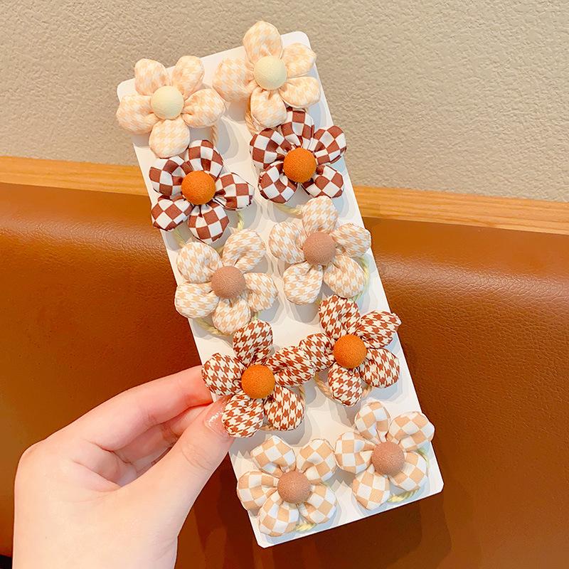 

Высококачественные резинки для волос с цветами для девочек - Без повреждений, Эластичные резинки и повязки на голову