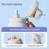 LINGCHEN LICHEERS Ritan 304L SS Dual-Drink Sports Bottle