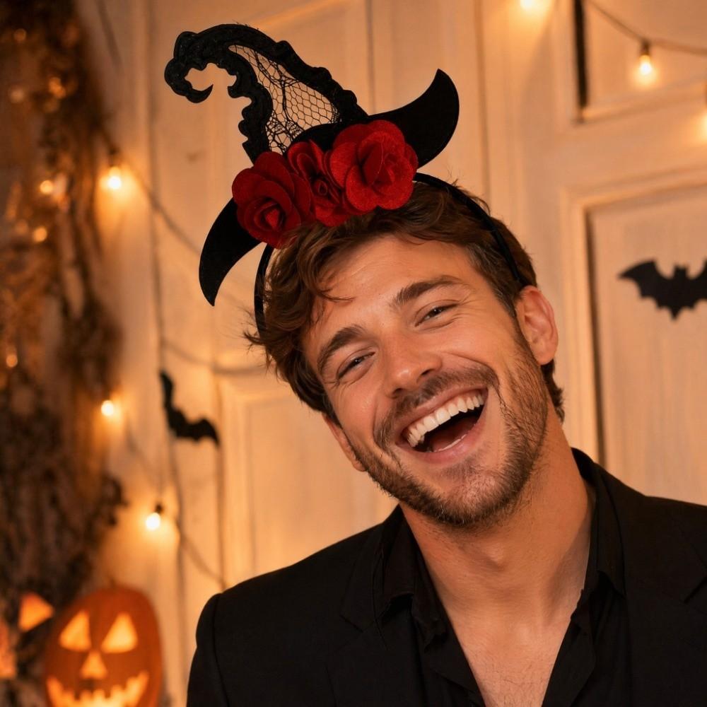 Pumpkin Halloween Party Hair Hoop Witch Ghost Festival Headpiece Carnival Events