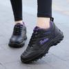 Women's Non-slip Waterproof Walking Shoes - Soft Sole, Leather Surface, Ideal for Spring & Autumn, Perfect for Middle-aged & Elderly.