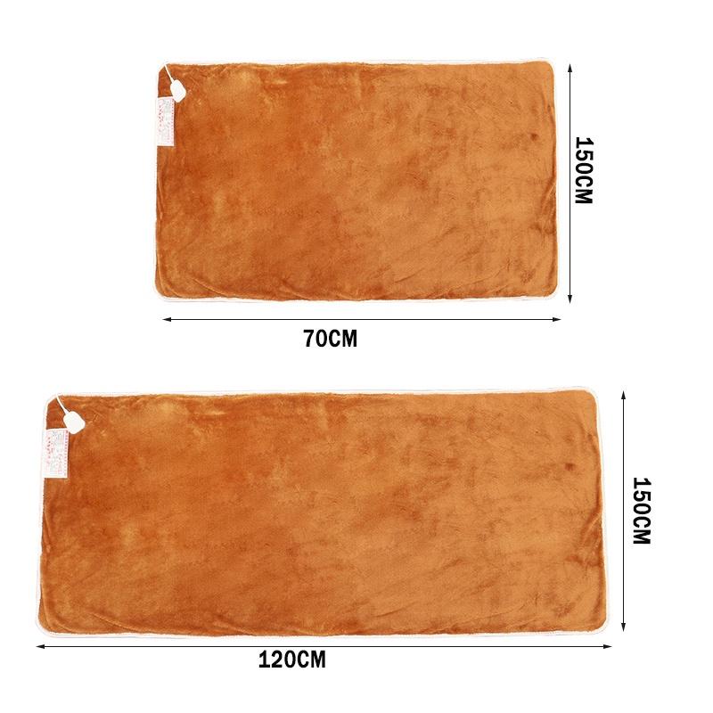 110V/220V Double Body Warmer 150x120cm Heated Blanket Thermostat Electric Heating Winter Electric Blanket Thicker Heater