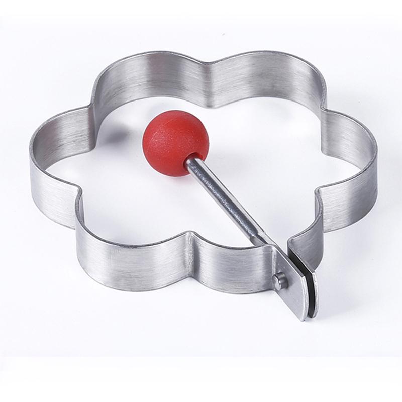 8 Shapes Stainless Steel Fried Egg Shaper Egg Mold DIY Breakfast Egg Pancake Rings Sandwich Kitchen Tools Utensil Baking Tools