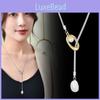 Elegant Pearl Tassel Necklace 2024 New Fashion Sweater Chain High-end Luxury Jewelry
