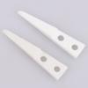 2Pcs Insulated Straight Curved Tip Anti-Static Ceramic Tweezers Electronic Industrial Ceramic Tweezers For Industry