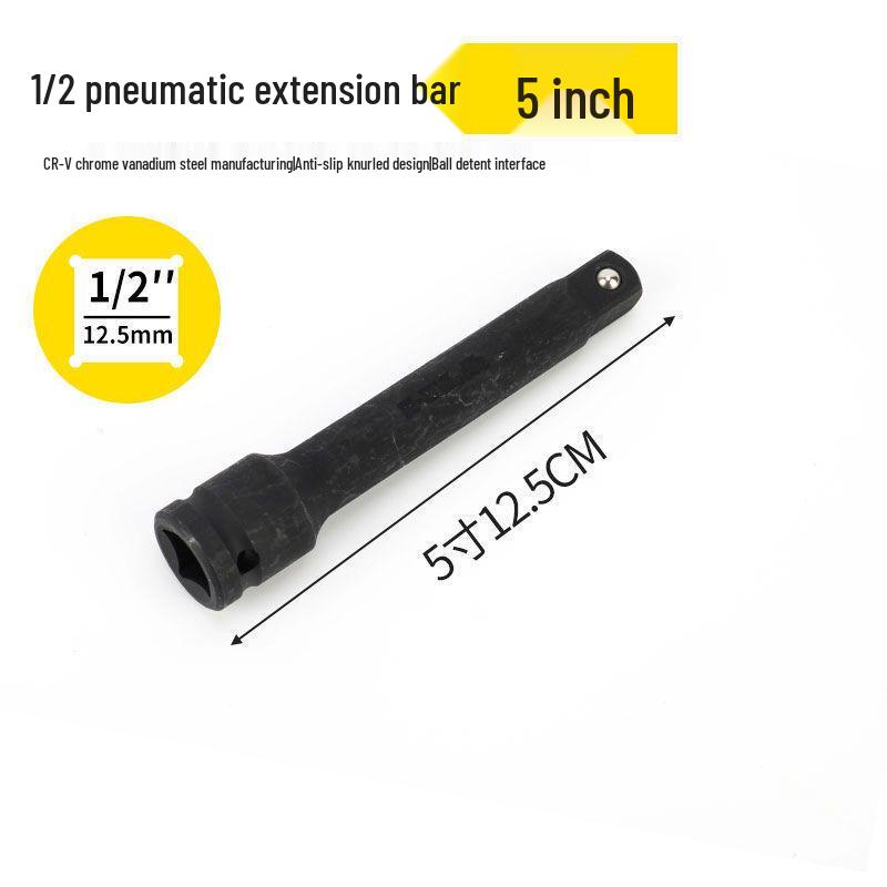 Extended Sleeve L-Shaped Socket Extension Bar with Universal Joint Wrench