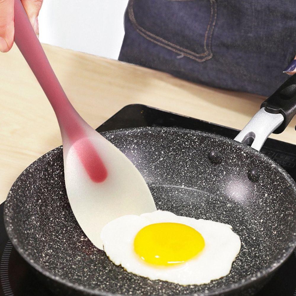 Heat Resistant Home Frying Pan Stir Sticks Scraper for Mixing Shovel Baking Tool Icing Spatula Salad Spoon Kitchen Spatula